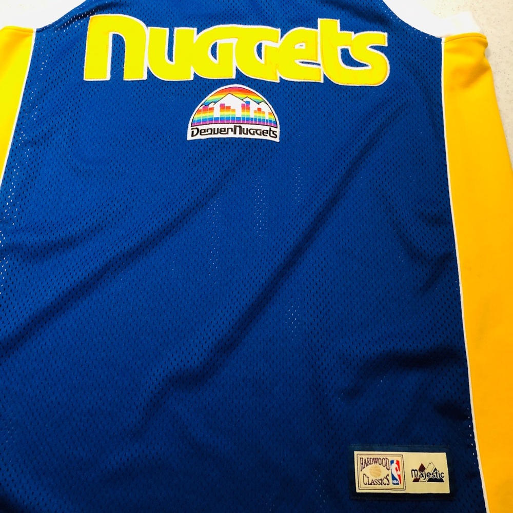 Denver Nuggets hardwood classics jersey